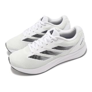 【adidas 愛迪達】慢跑鞋 Duramo RC U 男鞋 白 黑 緩震 回彈 運動鞋 愛迪達(ID2702)