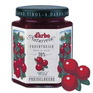 【D’arbo德寶】70%果肉果肉越桔果醬 200g