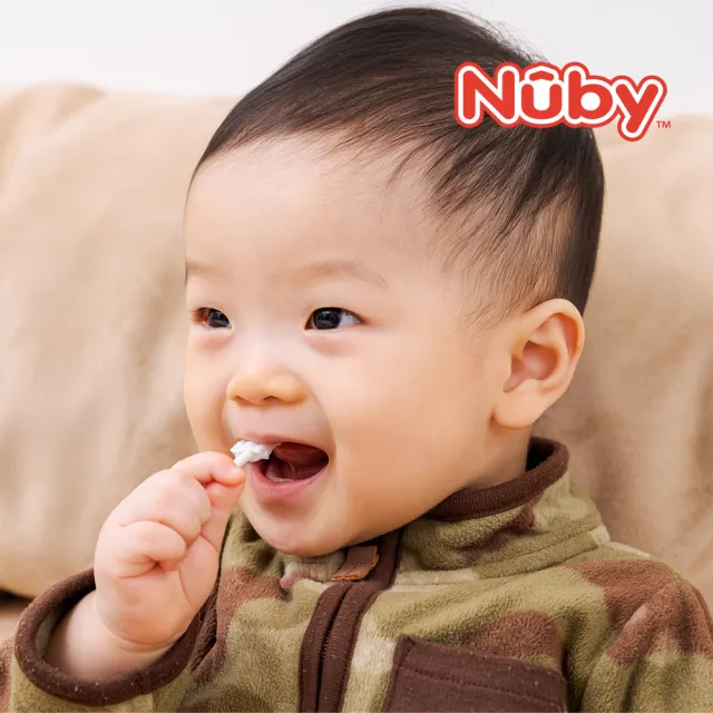 【Nuby】口腔潔牙清潔棒30入(紗布 紙軸 獨立包裝)