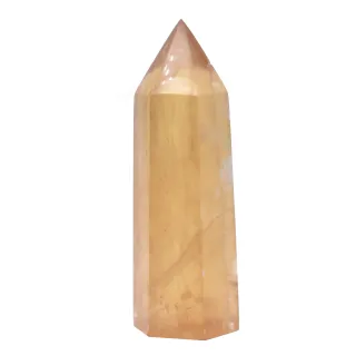 【鑫運來】◎黃冰晶晶柱