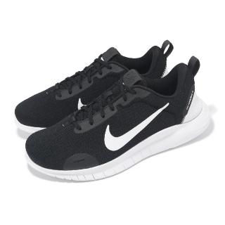 【NIKE 耐吉】慢跑鞋 Flex Experience RN 12 男鞋 寬楦 黑 白 緩衝 輕量 運動鞋(DV0744-004)