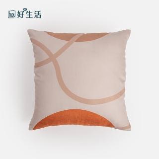 【hoi! 好好生活】北歐印花圖騰抱枕45x45cm -抽象
