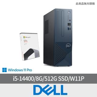 【DELL 戴爾】Office 2021組★i5十核桌上型電腦(Inspiron 3030S-P1508BTW/i5-14400/8G/512G SSD/W11P)