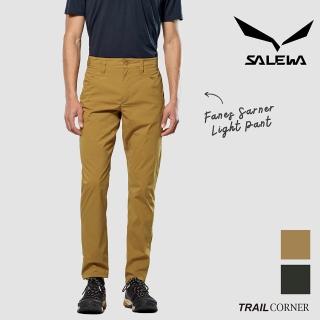 【SALEWA】FANES SARNER LIGHT PANT 男 輕量混合棉長褲(夏季褲款 直筒褲)