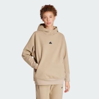 【adidas 愛迪達】Z.N.E. WINTERIZED 連帽上衣 帽T 刷毛 吸濕排汗 女 IS9304