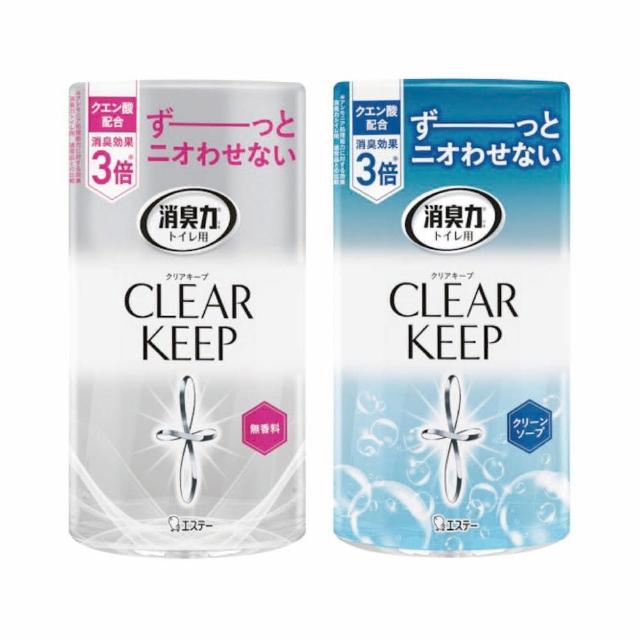 【雞仔牌】日本 消臭力 CLEAR KEEP 廁所芳香劑 400ml(平輸商品)