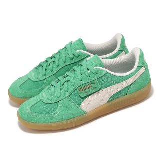 【PUMA】德訓鞋 Palermo Vintage 男鞋 女鞋 綠 米白 麂皮 復古 休閒鞋 ROSE同款(396841-05)