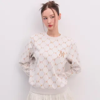 【MLB】長袖大學T MONOGRAM系列 紐約洋基隊(3AMTM0141-50CRS)
