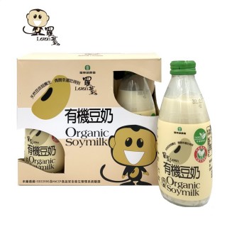 【羅東鎮農會】羅董有機豆奶245ml x6瓶(中秋禮盒)