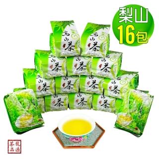 【龍源茶品】梨山清晨薄霜手捻金芽烏龍茶葉150gx16包(共4斤;無焙火;附提袋;高山茶葉)