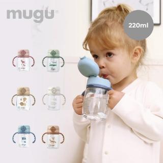 【MUGU】小麥纖維Tritan重力球學習杯 220ml(環保無毒材質)