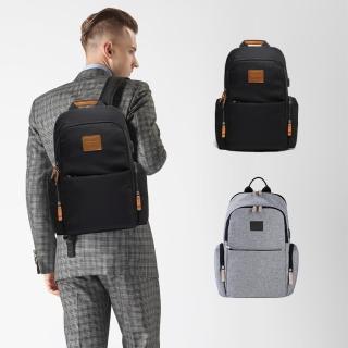 【MARSUS】MODIFY FUNC 系列 HARRISON 都市休閒後揹包15吋電腦包(黑/灰)