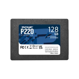 【PATRiOT 博帝】P220 SATA III 2.5吋 128GB SSD固態硬碟