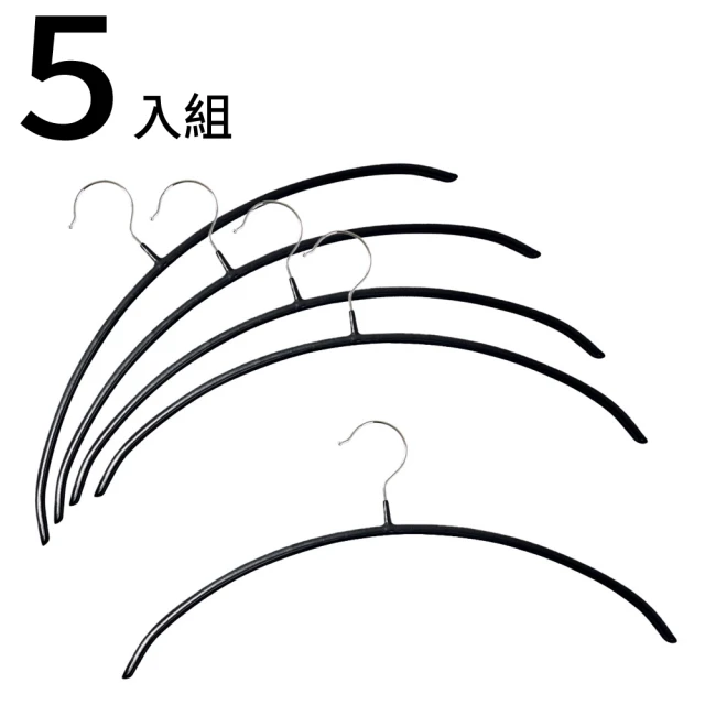 日創生活 40支組-不鏽鋼衣架42cm款(防滑衣架 白鐵衣架