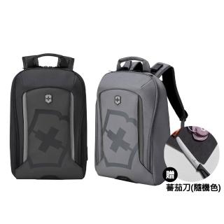 【VICTORINOX 瑞士維氏】Touring 2.0 後背包附單車燈附加裝置 30x17x43cm 灰/黑(612115/612116)