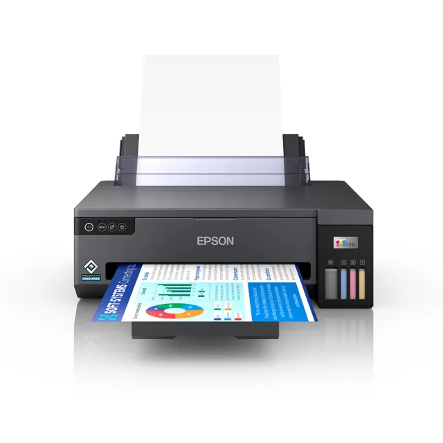 【EPSON】搭3組T00V原廠1黑3彩墨水★L11050 A3+單功能連續供墨印表機(Wi-Fi /黑墨防水)(5年保固組)