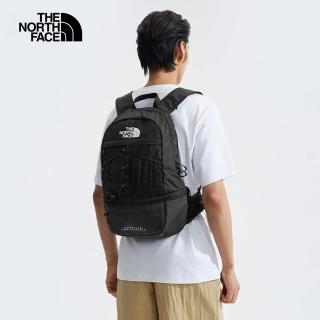 【The North Face 官方旗艦】北面男女款黑色舒適背負大容量兩用設計後揹包｜88TKKX7