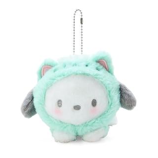 【SANRIO 三麗鷗】貓咪系列 貓咪裝趴姿玩偶吊飾 帕恰狗