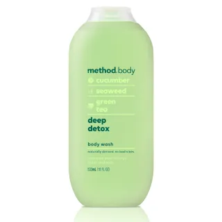 即期品【method 美則】感官沐浴乳-深層淨化532ml(效期2025.01)