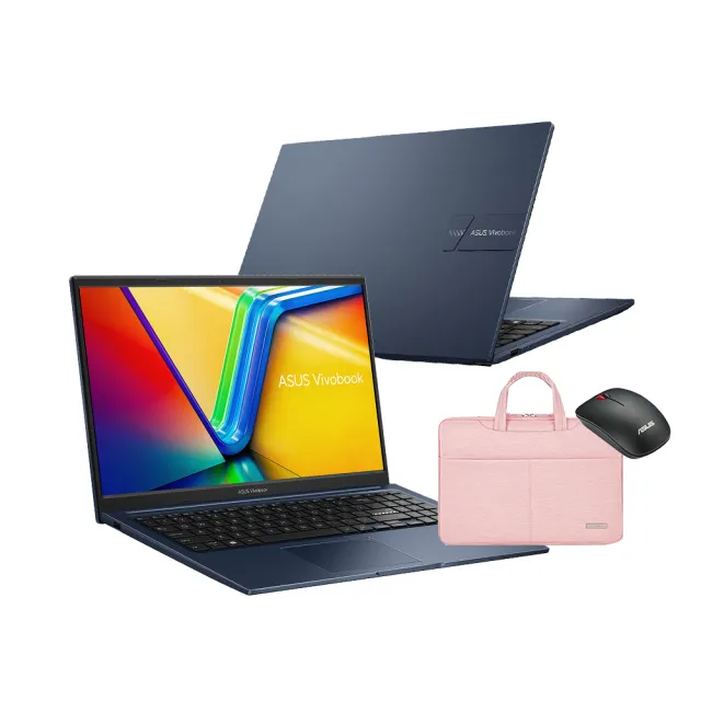 【ASUS】筆電包/滑鼠組★15.6吋i5效能筆電(VivoBook X1504ZA/i5-1235U/8G/512G SSD/W11)