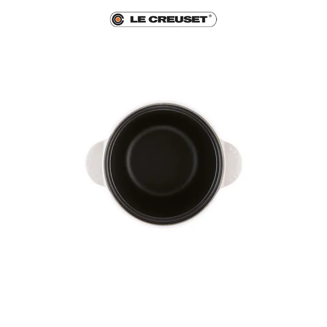 【Le Creuset】萬用窈窕琺瑯鑄鐵鍋 18(貝殼粉-鋼頭)