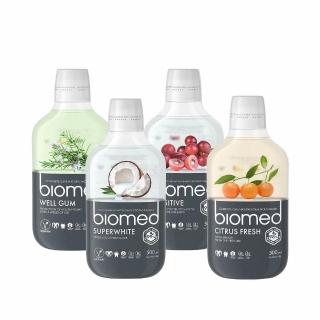 【蓓齒美BIOMED】任選3入組 草本生醫健齒漱口水系列500mlx3入(4種口味 500ml家用版-網)