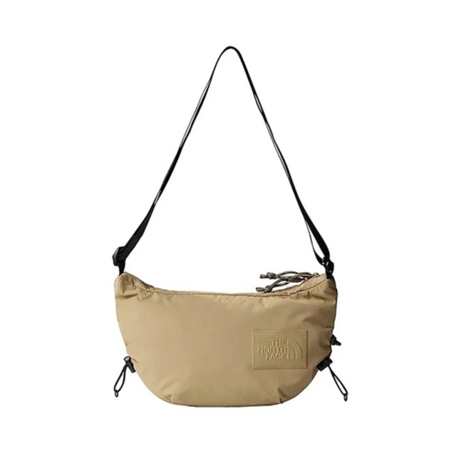 【The North Face】TNF 北臉 側背包 W NEVER STOP CROSSBODY 女 卡其色(NF0A81DS1I4)