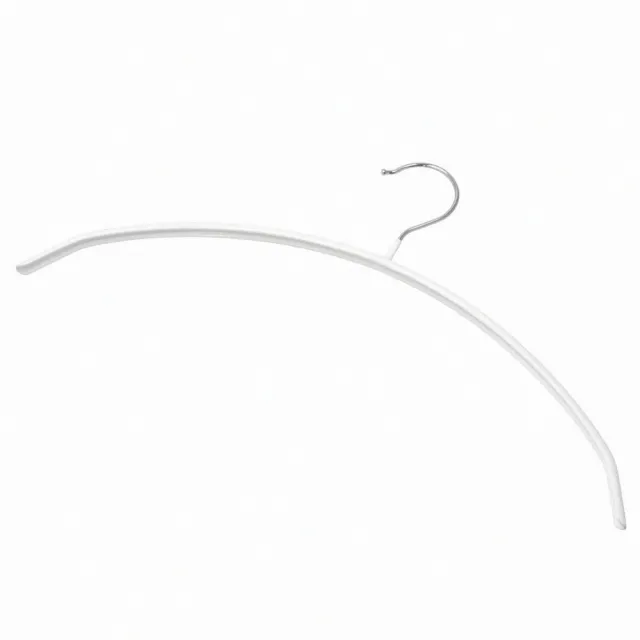 【NITORI 宜得利家居】拱形衣架 防滑衣架 5入 LB2s01 WH 5P(拱型衣架 防滑衣架 衣架)