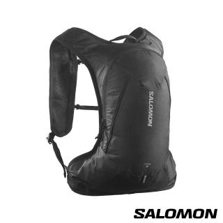 【salomon官方直營】CROSS 8 多功能揹包(黑)