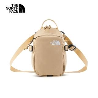 【The North Face】TNF 北臉 休閒 側揹包 BTC MINI SHOULDER BAG- AP 男 女 卡其色(NF0A8C6FLK5)
