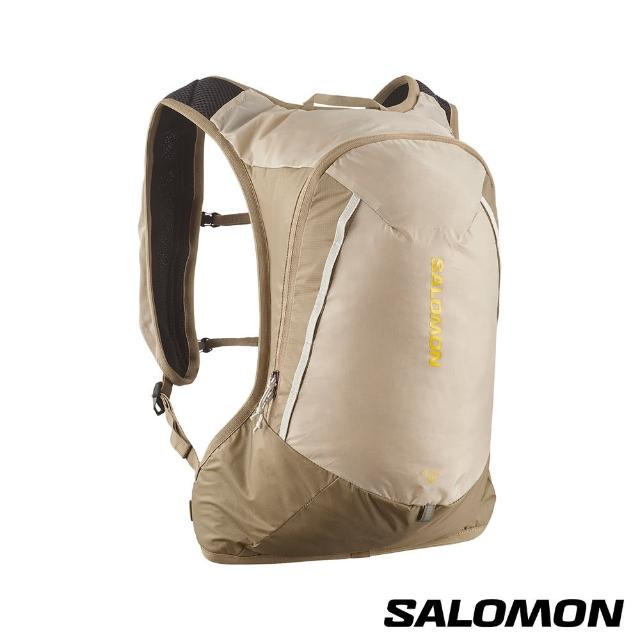 【salomon官方直營】CROSS 12 多功能背包(藻棕/灰褐)