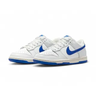 【NIKE 耐吉】休閒鞋_女_白藍_DUNK LOW GS(DH9765105)