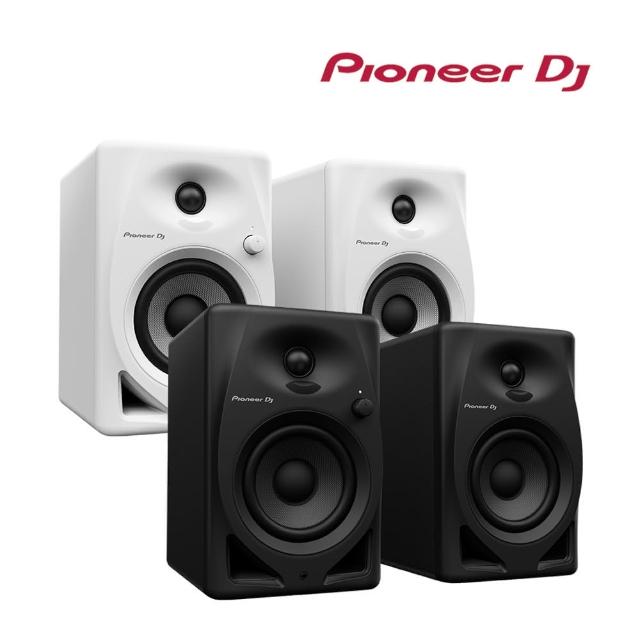 【Pioneer DJ】DM-40D 入門款主動式監聽喇叭-4吋 -二色(立體聲)