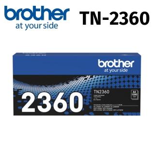 【brother】TN-2360原廠標準容量碳粉匣(適用:HL-L2320D、HL-L2365DW、DCP-L2540DW、MFC-L2700D)