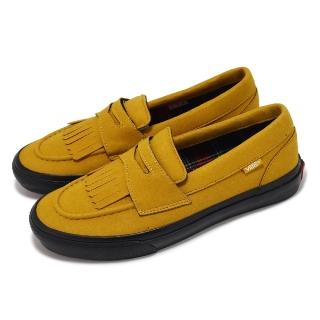 【VANS】樂福鞋 V196CF FDG Loafer 男鞋 女鞋 土黃 麂皮 流蘇 休閒鞋(6664040002)