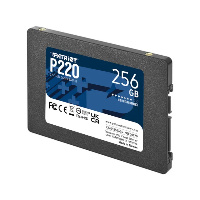 【PATRiOT 博帝】P220 SATA III 2.5吋 256GB SSD固態硬碟