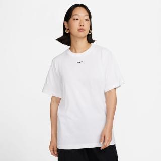 【NIKE 耐吉】AS W NSW TEE ESSNTL LBR 白色 刺繡LOGO 女 短袖 短T 休閒(FD4150-100 ∞)