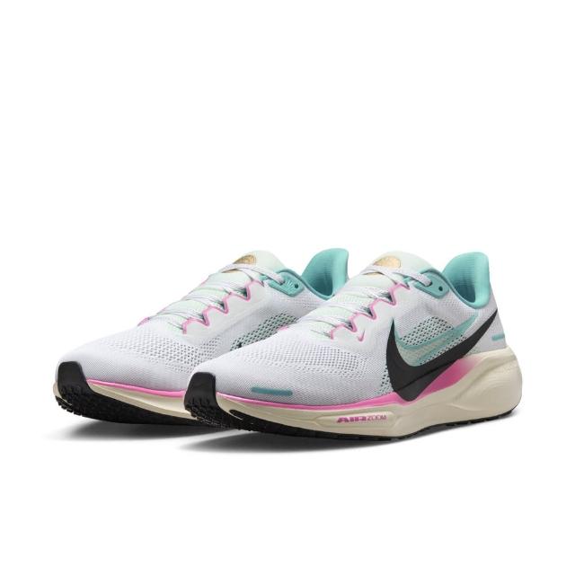 【NIKE 耐吉】AIR ZOOM PEGASUS 41 小飛馬 白桃色 男 慢跑鞋 運動(HM3703-161 ∞)