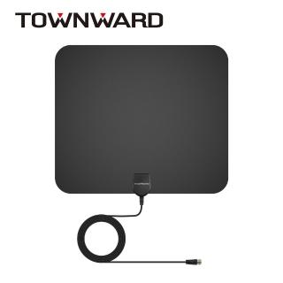 【TOWNWARD 大城科技】超薄型數位電視天線 室內用(無線電視 HD高畫質 型號: DA-1888)