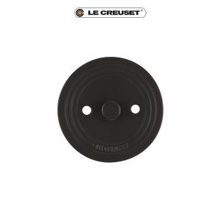 【Le Creuset】萬用窈窕琺瑯鑄鐵鍋內蓋18(沉靜黑)