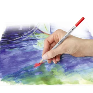 【STAEDTLER 施德樓】施德樓 金鑽級水彩色鉛筆60色組 鐵盒裝 MS125M60