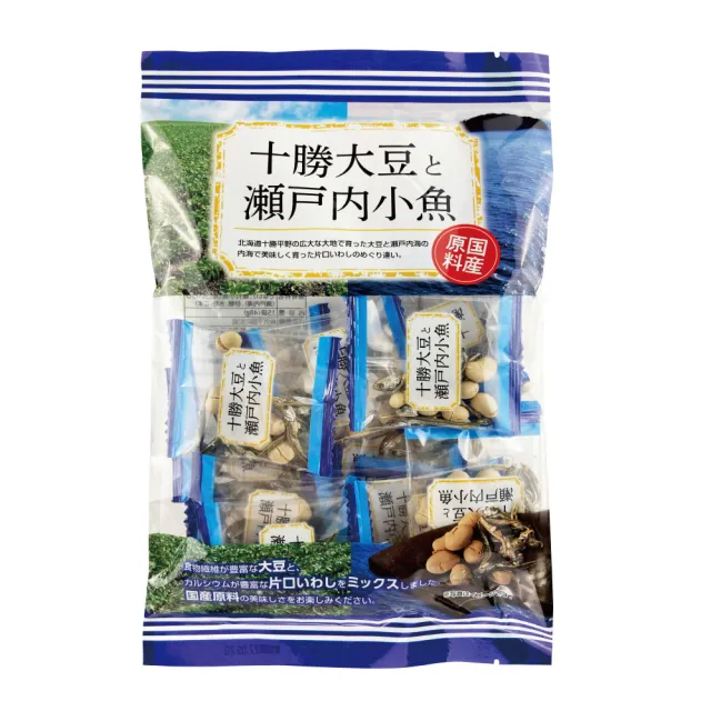 【泉屋製菓】十勝大豆及瀨戶內小魚(15袋入_48g 效期2024/12/03)