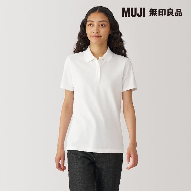 【MUJI 無印良品】女水洗鹿子織短袖POLO衫(共6色)