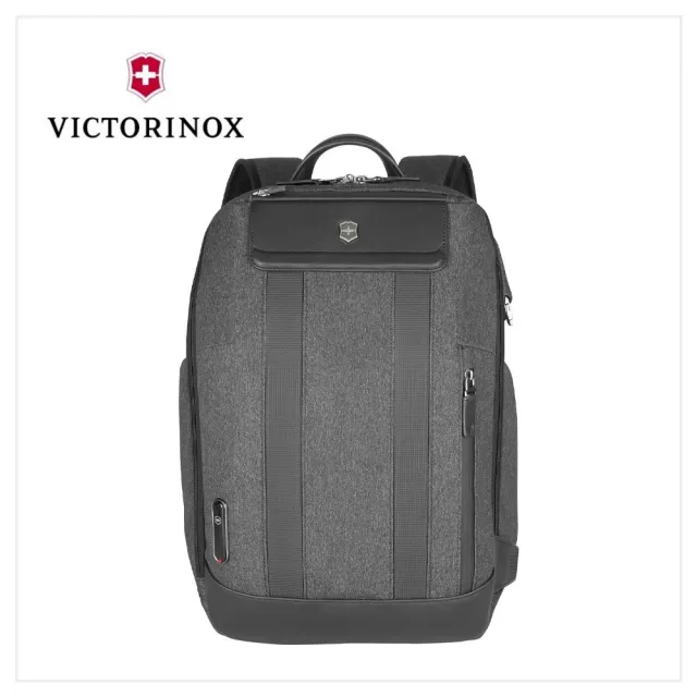 【VICTORINOX 瑞士維氏】Architecture Urban2 城市系列後背包 42x30x19 灰/藍(611955/612670)