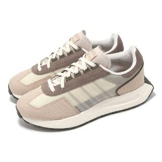 【adidas 愛迪達】休閒鞋 Retropy E5 男鞋 棕 米白 Boost 緩衝 麂皮 拼接 復古 愛迪達(IE7308)