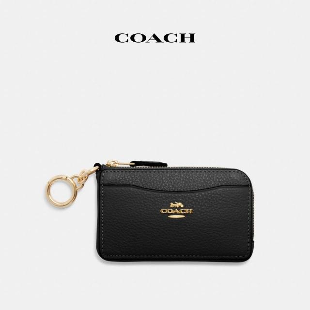 【COACH】蔻馳官方直營 多功能卡夾-黑色(CH162)