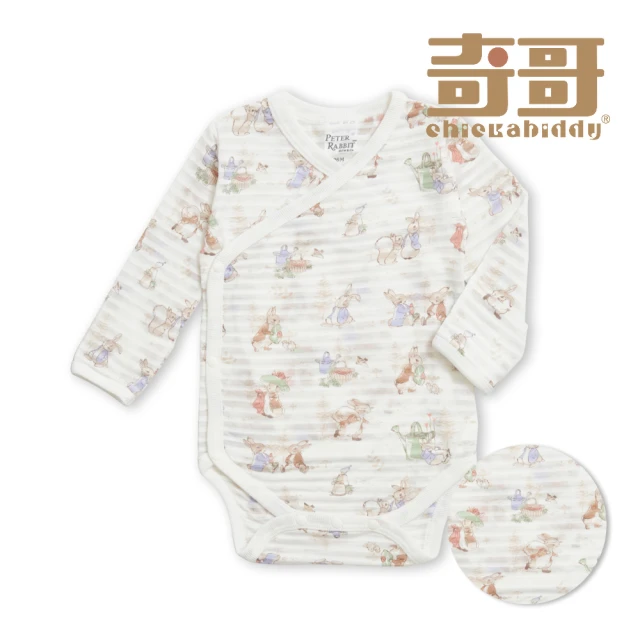 Chicco 24SS-SB 汪貓家族-滿版假吊帶褲短袖兔裝