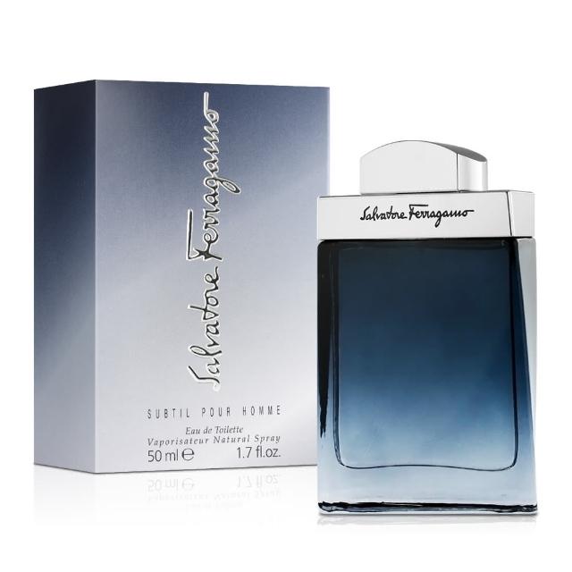 【Salvatore Ferragamo】藍色經典男性淡香水50ml(專櫃公司貨)