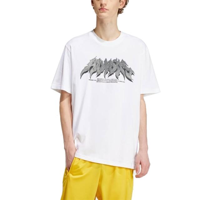 【adidas 愛迪達】FLAMES CONC T A1 圓領短袖上衣 男 - IS2946