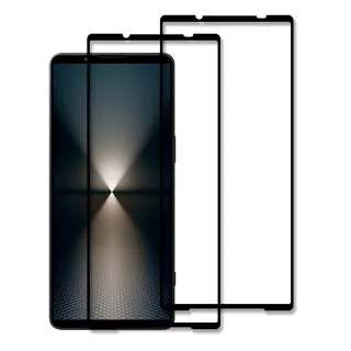 【RedMoon】SONY Xperia 1 VI 2024 9H螢幕玻璃保貼 2.5D滿版保貼 2入